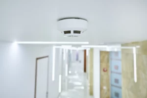 Systéme de détection incendie posé par SSI Solution