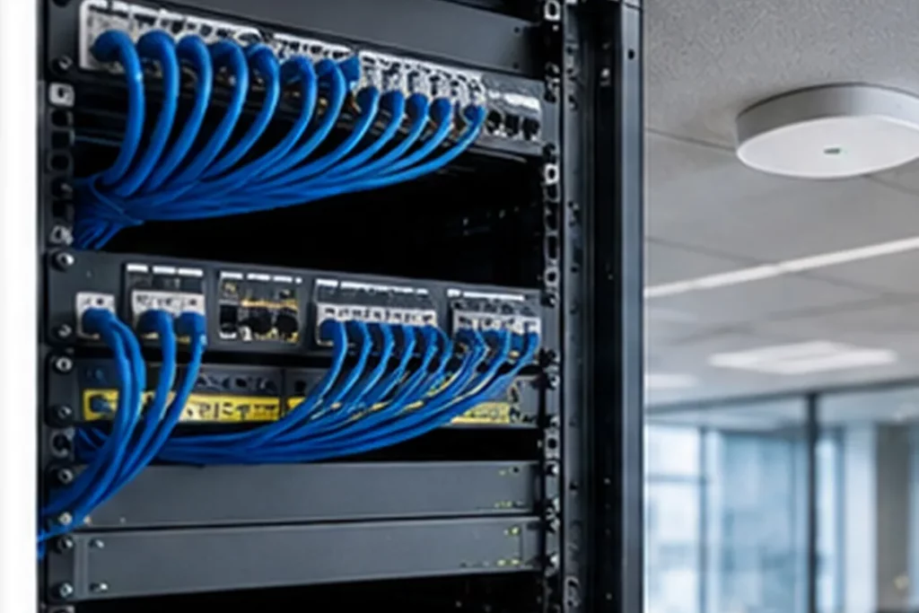 Réseau informatique entreprise par SSI Solutions – intégrateur Grand Est